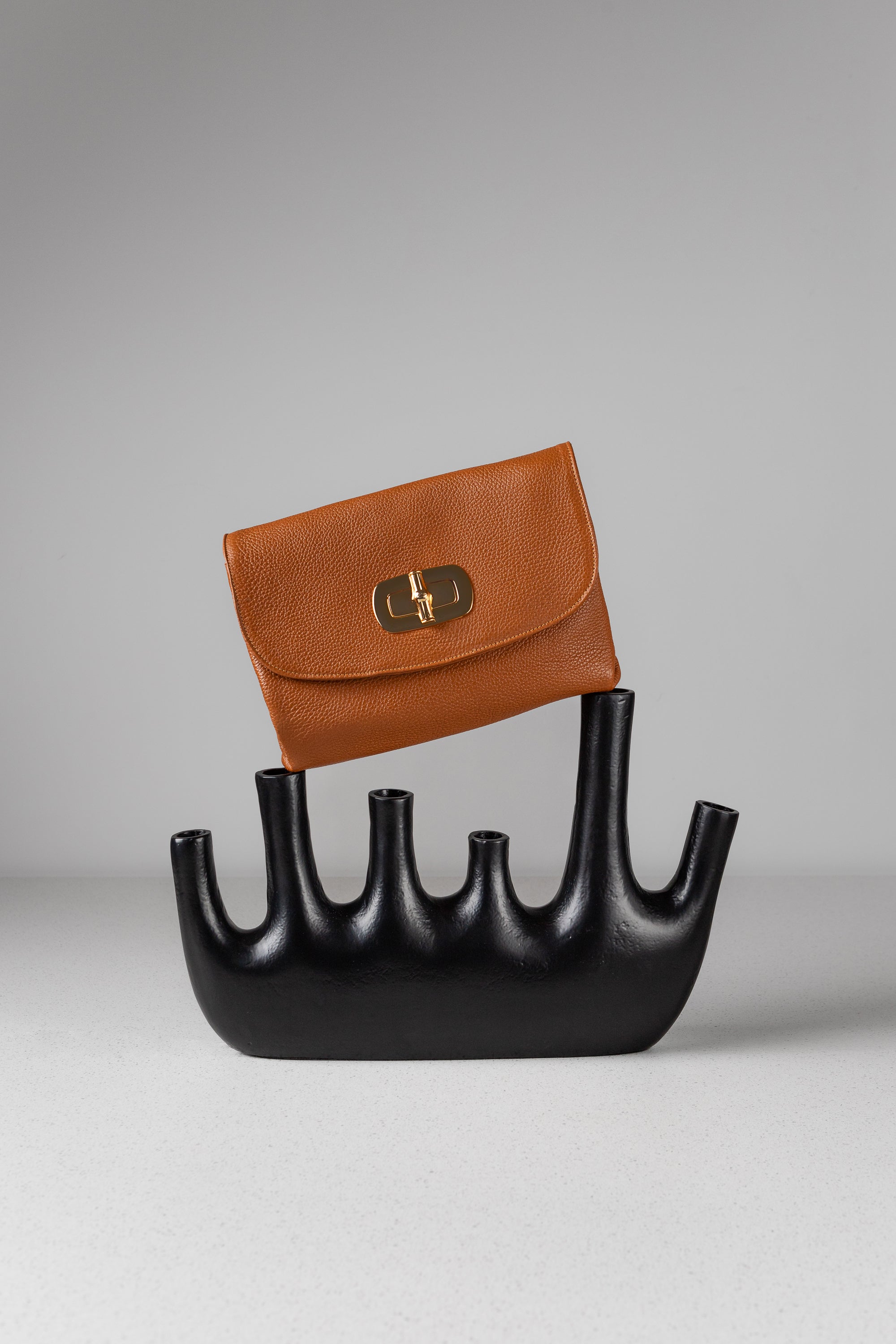 BOLSA LUCIA COURO GRANULADO