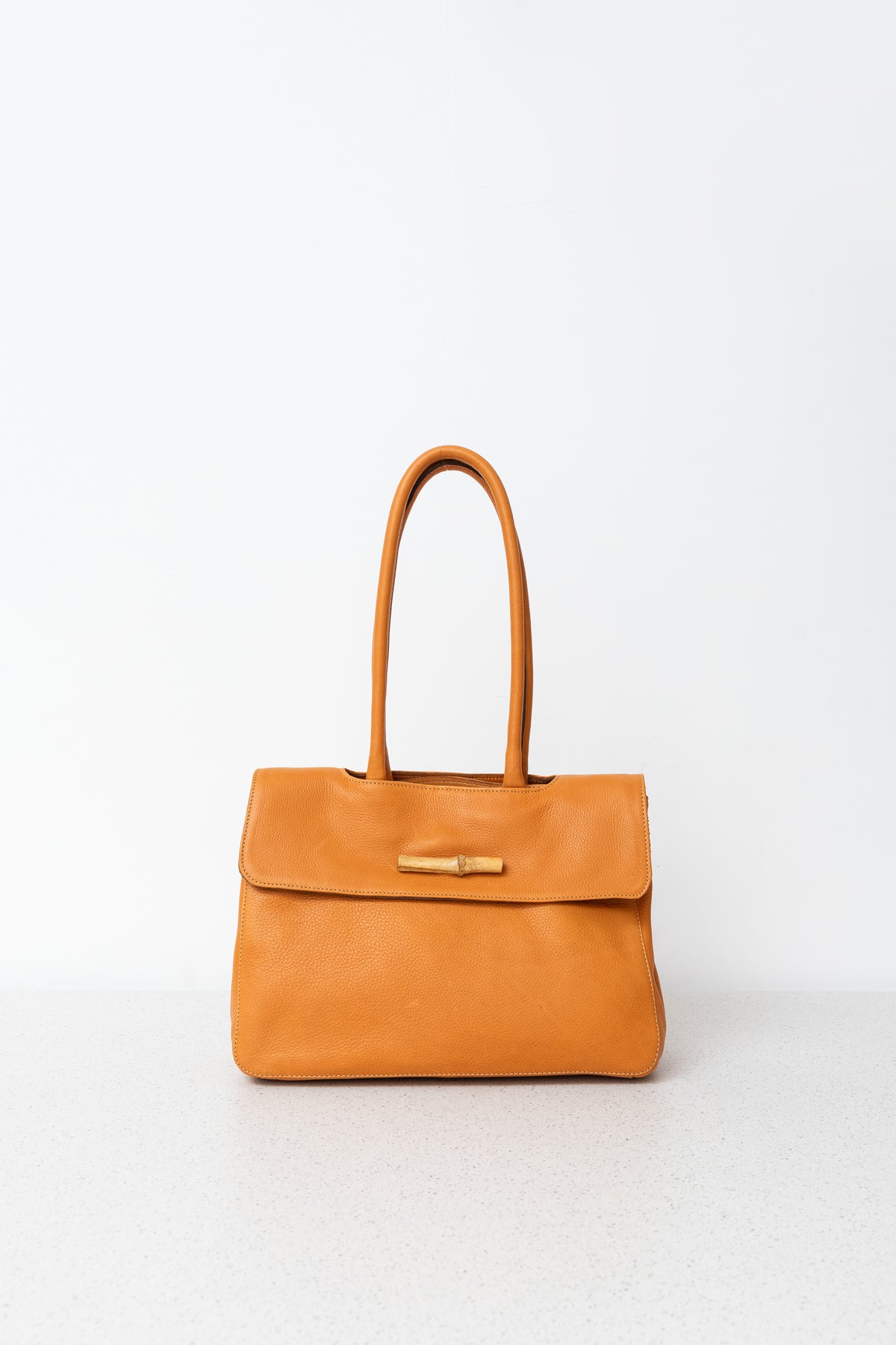 BOLSA ST. HONORÉ P  COURO NATURAL
