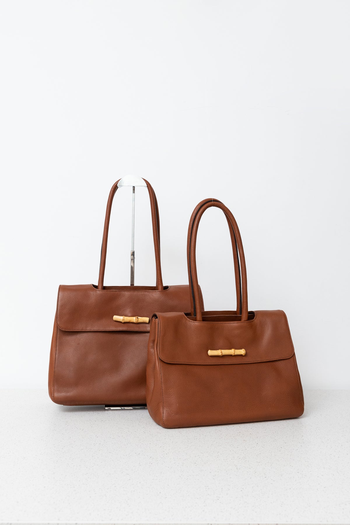 BOLSA ST. HONORÉ P  COURO NATURAL