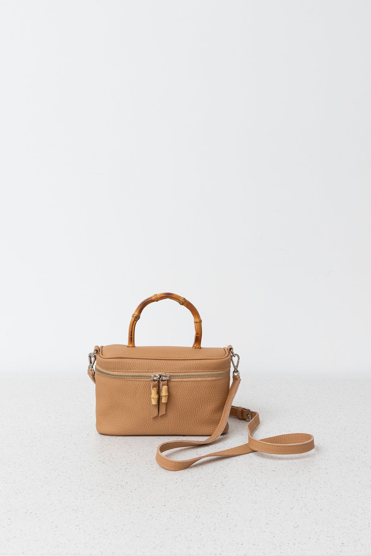BOLSA LISETTE  COURO GRANULADO