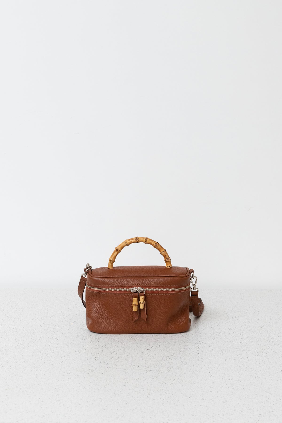 BOLSA LISETTE  COURO GRANULADO