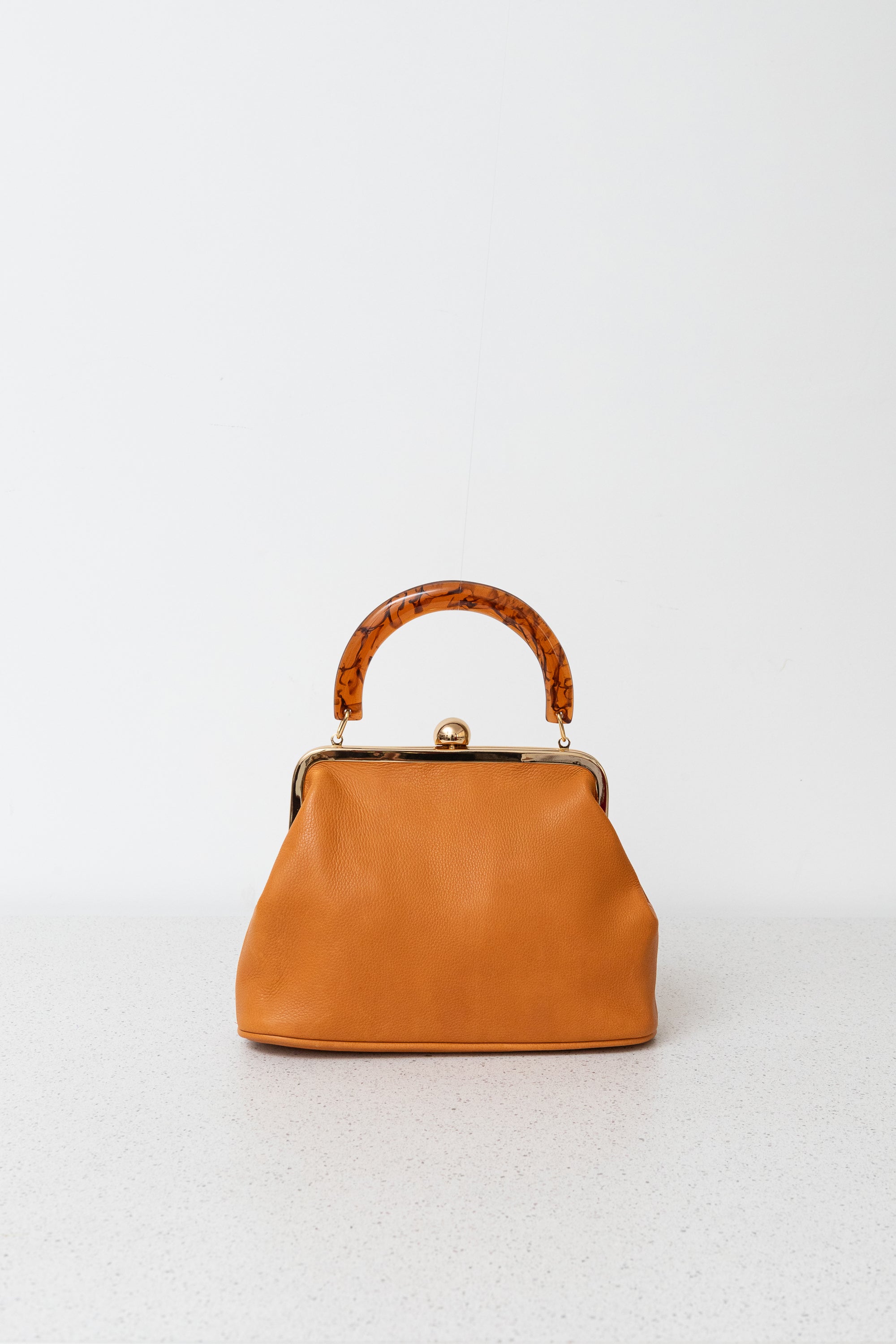 BOLSA FANNY COURO NATURAL