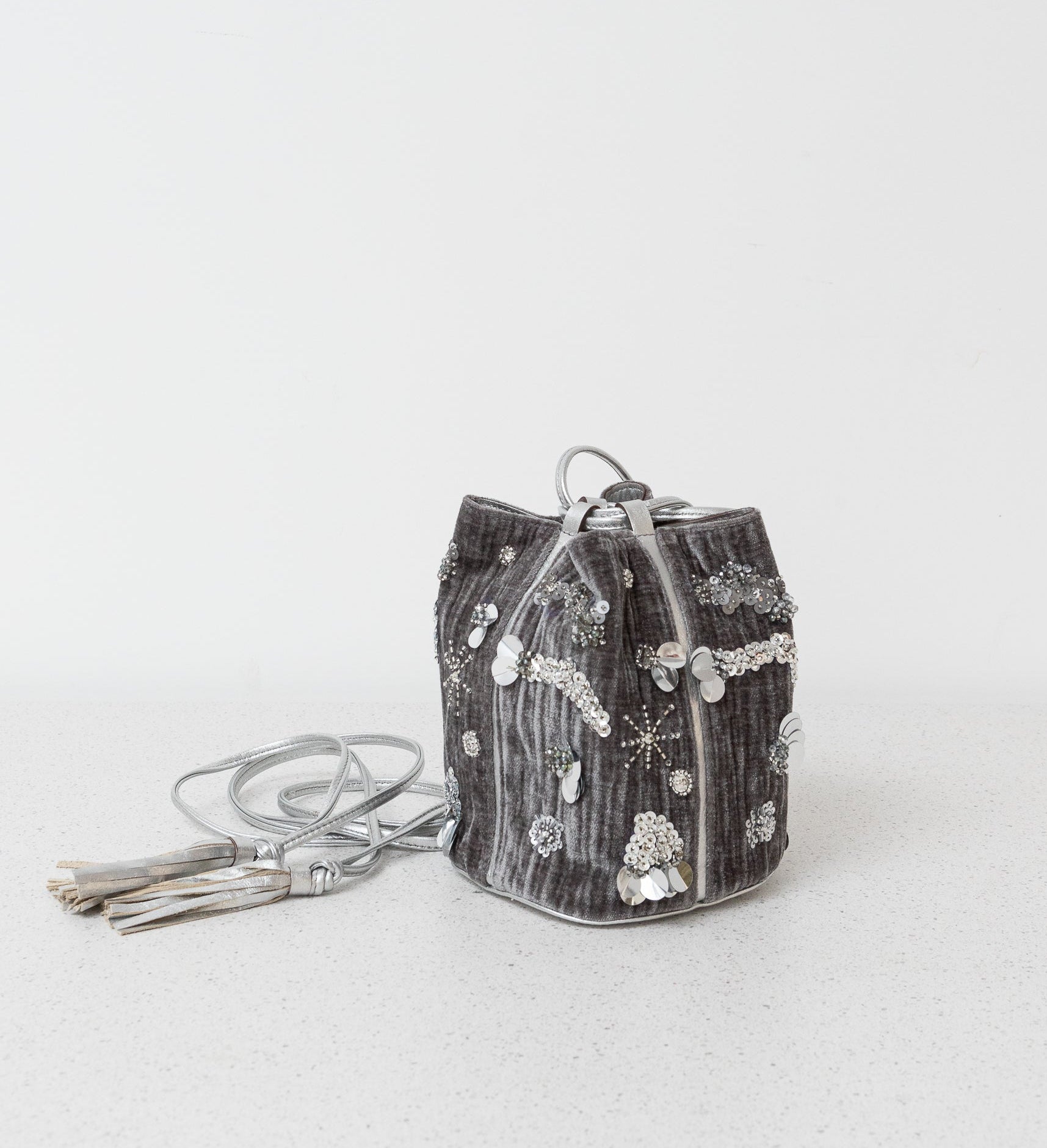 BOLSA FELIPA VELUDO DEVORE