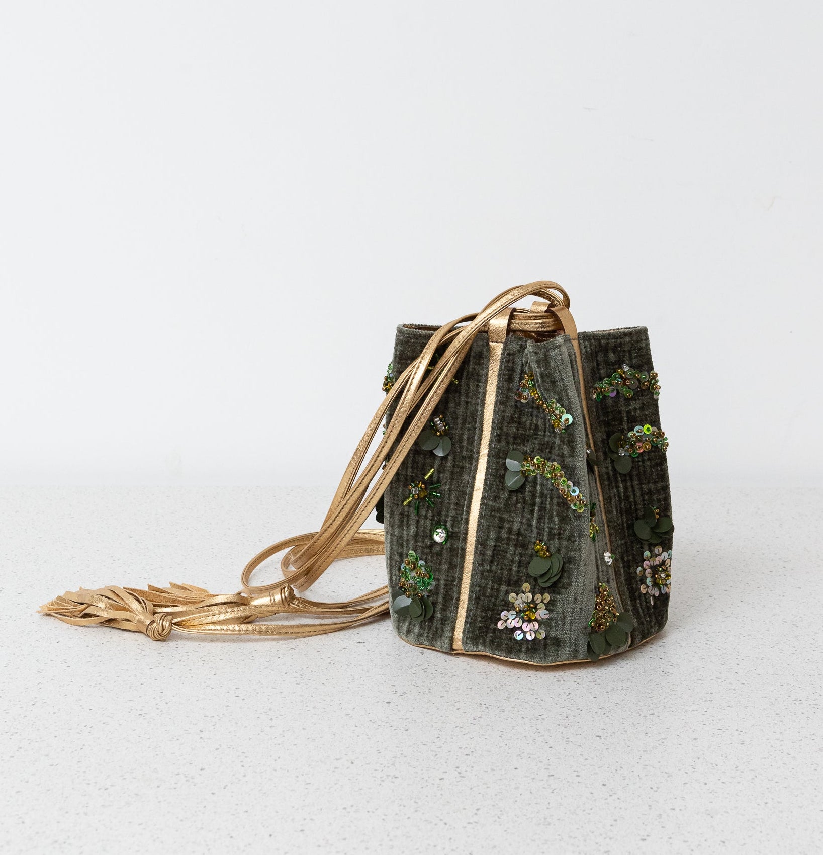 BOLSA FELIPA VELUDO DEVORE