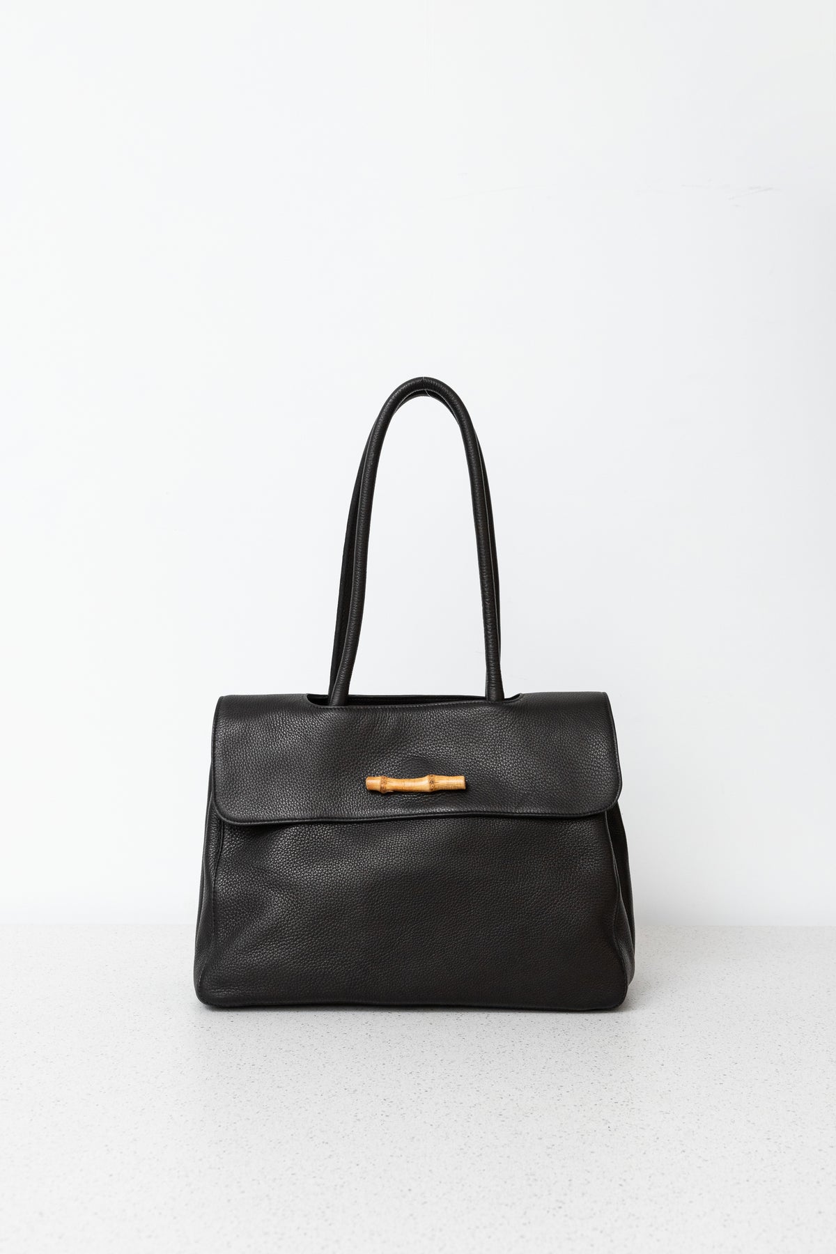 BOLSA ST. HONORÉ G COURO NATURAL